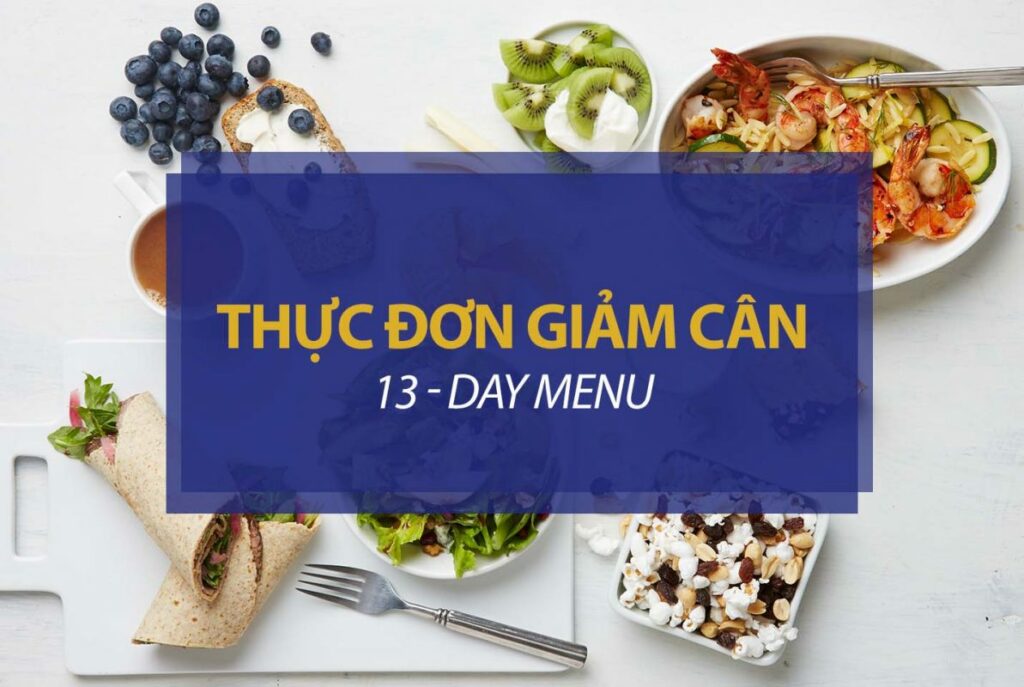 thực đơn giảm cân