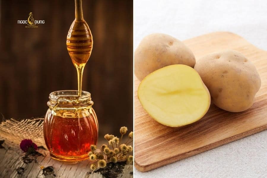 Hãy đắp mặt nạ với các nguyên liệu có thành phần kích thích collagen để chống chảy xệ gò má