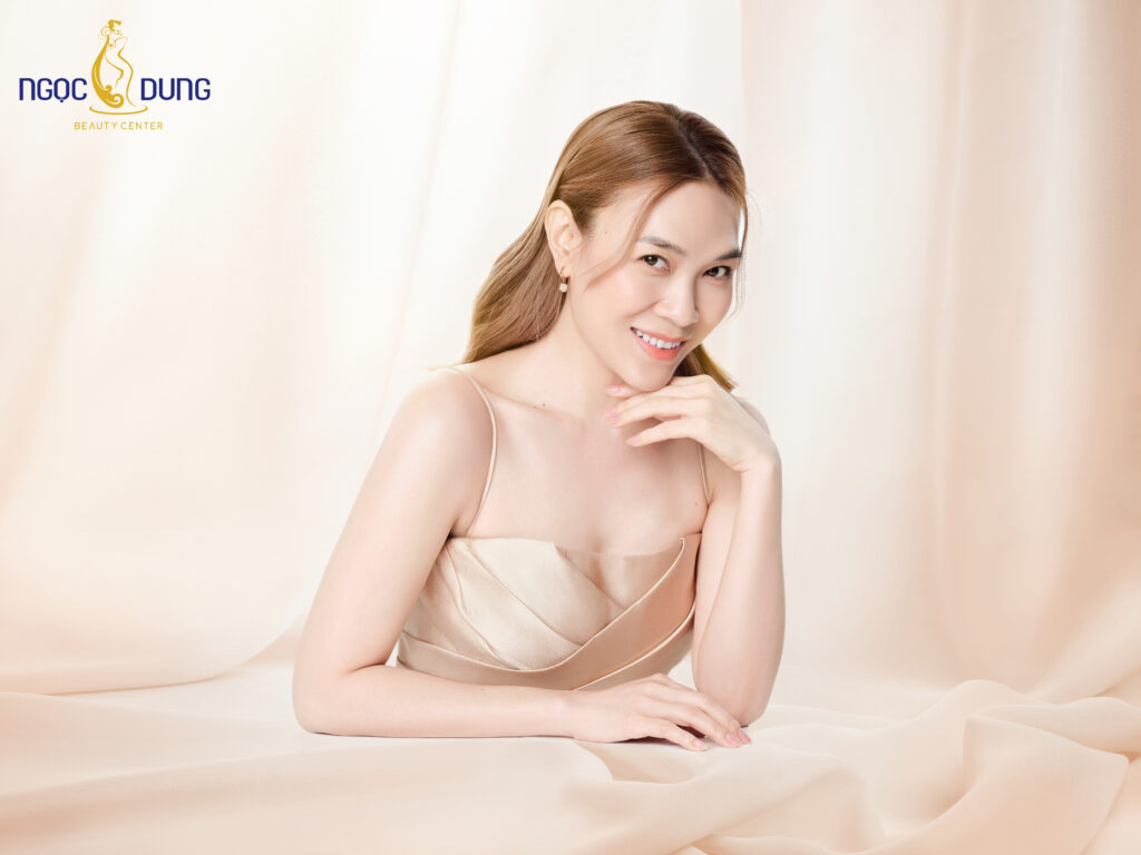Xinh đẹp với làn da không tì vết