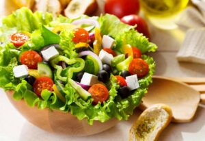 Nữ diễn viên yêu thích salad