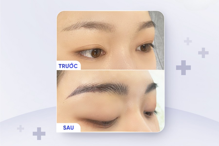 Điêu khắc chân mày: Phun xăm thẩm mỹ nét đẹp tự nhiên 12 Quy trình điêu khắc chân mày cơ bản gồm 6 bước