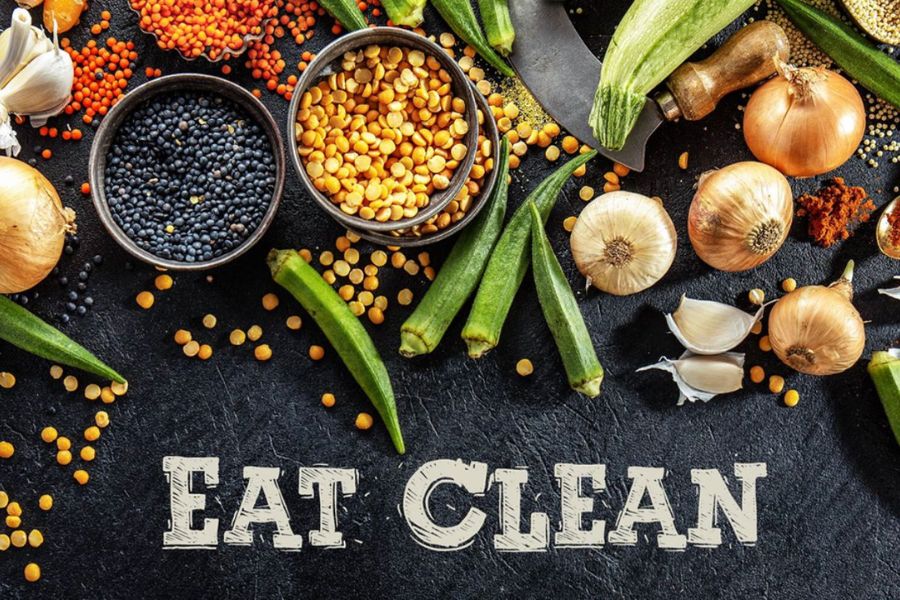 Eat Clean cũng là một xu hướng giảm mỡ bụng nổi bật hiện nay 