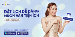 đặt lịch hẹn làm đẹp với ngọc dung beauty app