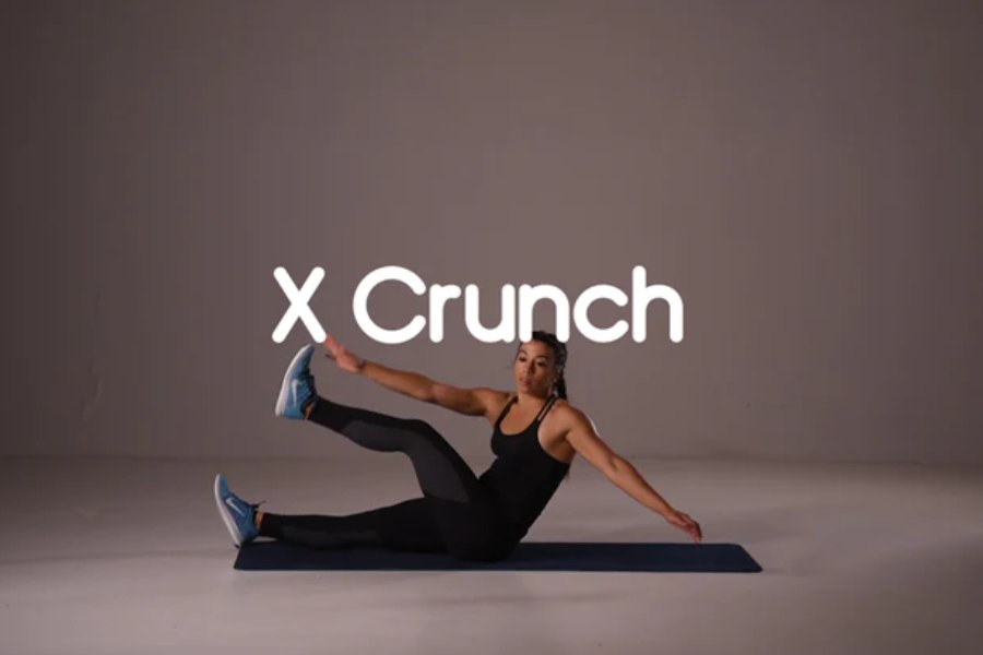 Bài tập thể dục giảm mỡ bụng dưới X-Crunch
