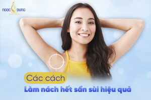 cách làm nách hết sần sùi