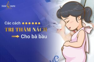 trị thâm nách cho bà bầu