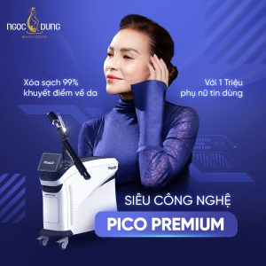 Siêu công nghệ Pico Premium xóa thâm mụn lưng và các khuyết điểm về da