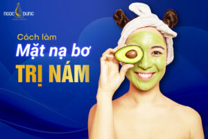 cách làm mặt nạ bơ trị nám