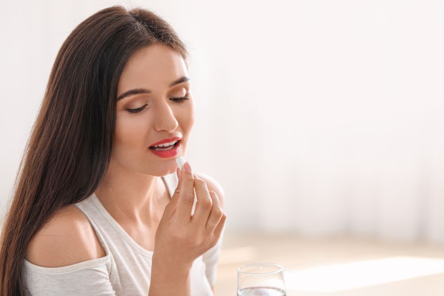 Có thể bổ sung thực phẩm chức năng theo ý kiến của chuyên gia để điều trị tàn nhang Có thể bổ sung thực phẩm chức năng theo ý kiến của chuyên gia để điều trị tàn nhang