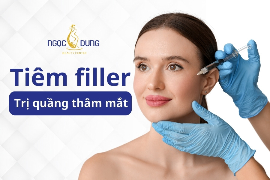 Tiêm filler trị mắt thâm