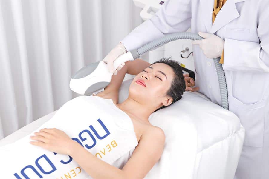 13+ cách trị thâm nách sau sinh cực hiệu quả cho mẹ bỉm 4 Điều trị thâm nách bằng công nghệ cao tại TMV Ngọc Dung