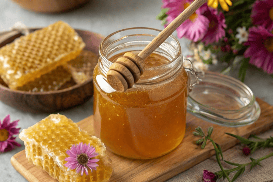 8 cách trị tàn nhang tận gốc, nhanh thần tốc, an toàn, hiệu quả 2 Mật ong không chỉ giúp làm mờ các vết tàn nhang mà còn nuôi dưỡng làn da khỏe mạnh, mịn màng