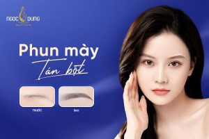 Phương pháp làm đẹp phun mày tán bột