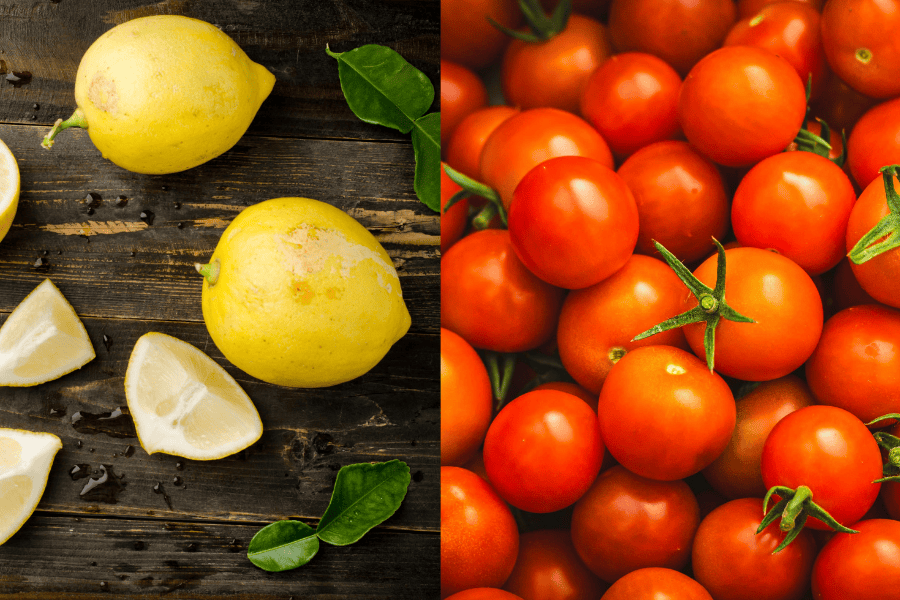 Cách triệt lông chân tại nhà an toàn và hiệu quả 8 Chanh và cà chua làm mềm lông nhưng không triệt lông vĩnh viễn