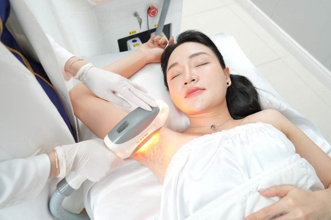 Ngọc Dung mang đến công nghệ triệt lông New Elight tân tiến với hiệu quả nhanh chóng và bền lâu