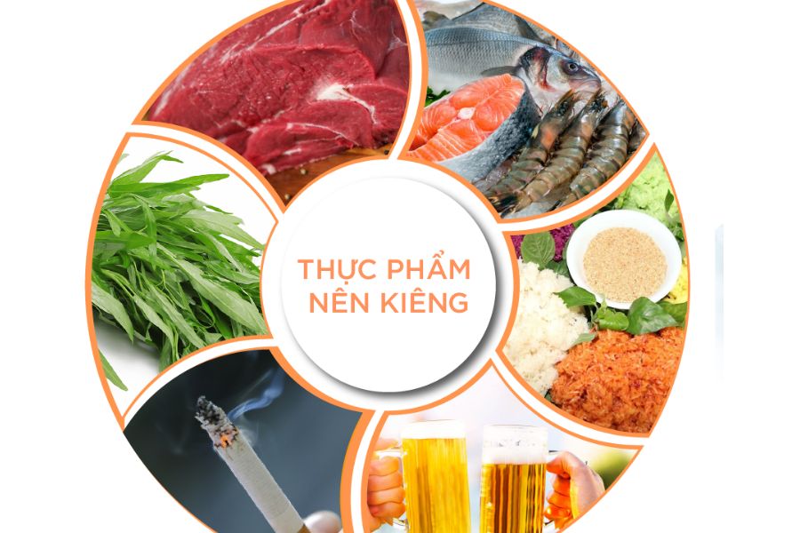 Danh sách các thực phẩm cần kiêng để tránh sẹo lồi