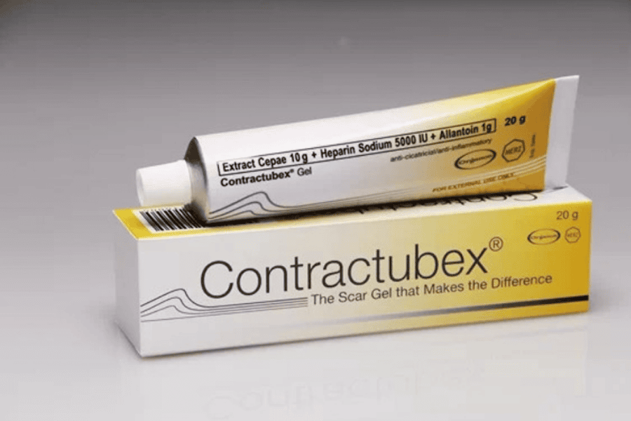 Gel đặc trị sẹo thâm và làm đều màu da Contractubex