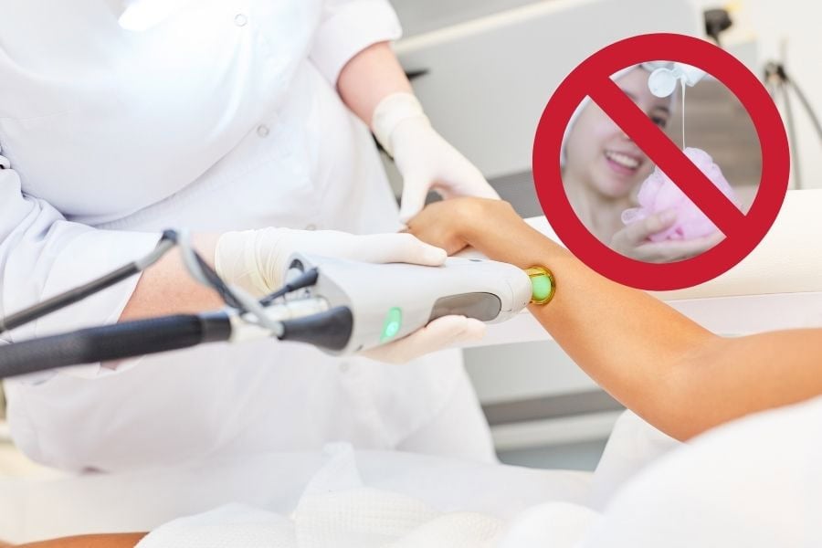 Sau khi triệt lông nên kiêng gì để đạt hiệu quả tối đa? 14 Cần hạn chế dùng sữa tắm sau triệt lông từ 24-48h đầu sau triệt