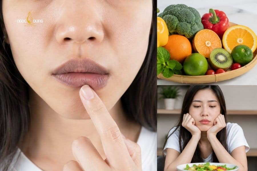 Tại sao môi thâm? Nguyên nhân, dấu hiệu và khắc phục 6 Cơ thể thiếu hụt vitamin C cũng có thể làm môi bị thâm sạm