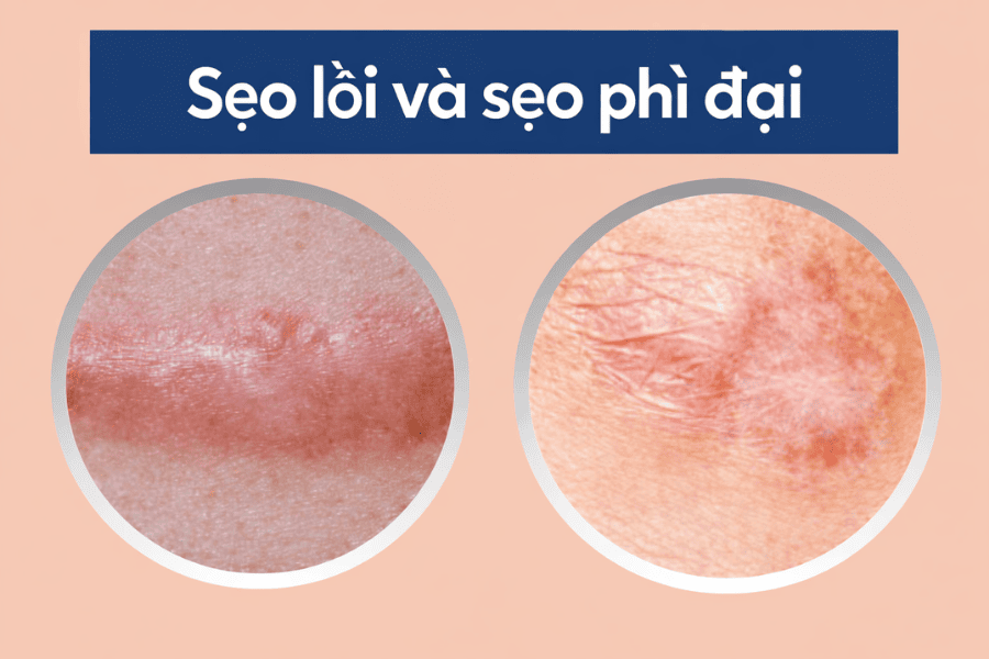 Cách trị sẹo mụn và phòng tránh sẹo sau mụn giúp da láng mịn 9 Sẹo phì đại sẽ không lan rộng như sẹo lồi