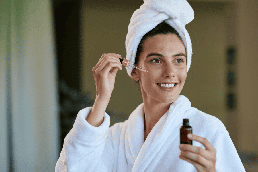 Tránh hoàn toàn sản phẩm chứa retinol sau khi lăn kim 