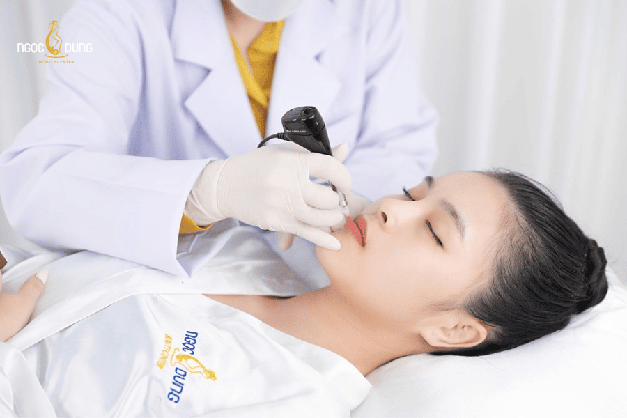 Ngọc Dung mang đến dịch vụ trị thâm môi an toàn và hiệu quả