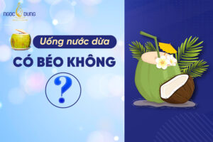 Uống nước dừa có béo không, bao nhiêu calo, uống khi nào tốt?