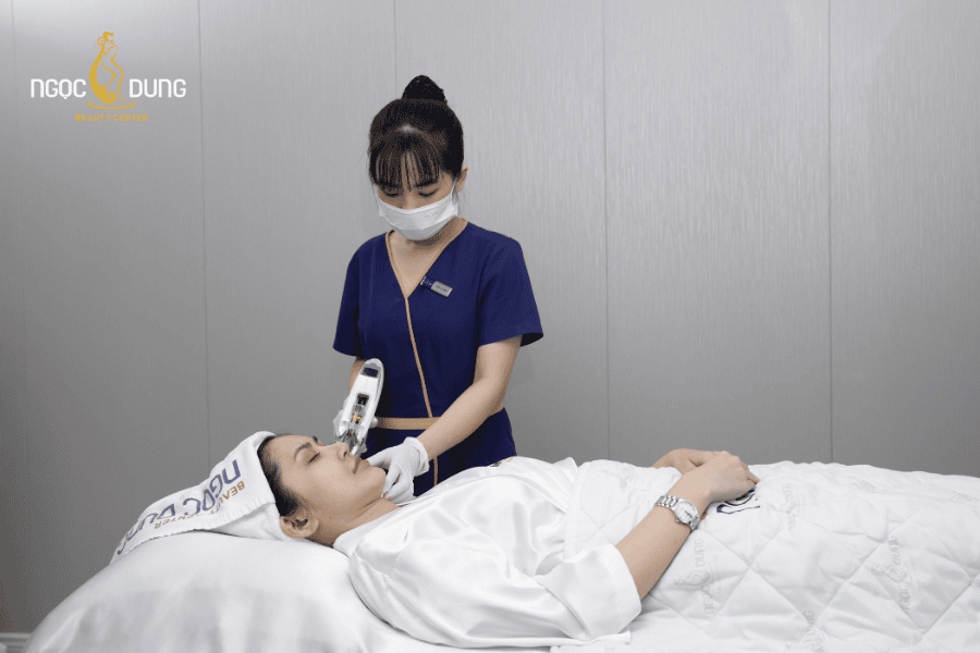 Xóa sẹo lồi bằng công nghệ Laser Fractional CO₂ tại TMV Ngọc Dung
