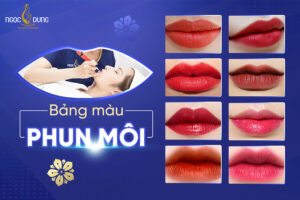 Bảng màu phun môi đẹp, siêu nịnh môi, TRENDY nhất 2023