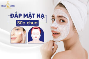 đắp mặt nạ sữa chua