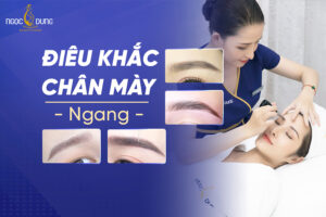 Điêu khắc chân mày ngang cho cô nàng thời trang và cá tính 