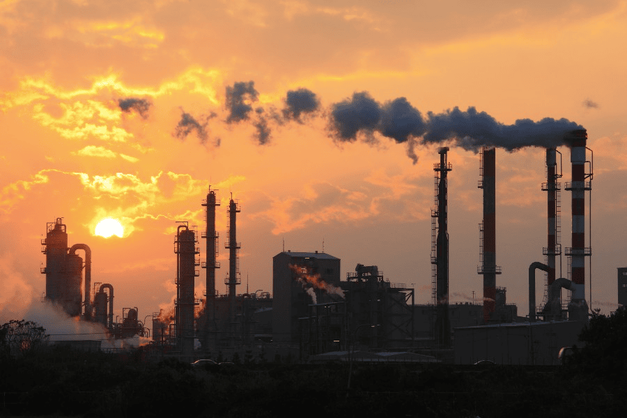 Ô nhiễm môi trường gây phá hủy các sợi collagen trong lớp hạ bì và hình thành nếp nhắn 