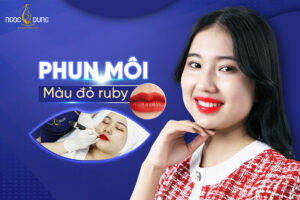 Phun môi màu đỏ ruby: Biểu tượng đam mê, quyền lực, quyến rũ