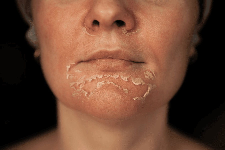 Thay da sinh học là quy trình thoa dung dịch acid lên bề mặt da để phá hủy có kiểm soát lớp tế bào sừng lão hóa, từ đó kích hoạt quá trình tái tạo biểu bì mới