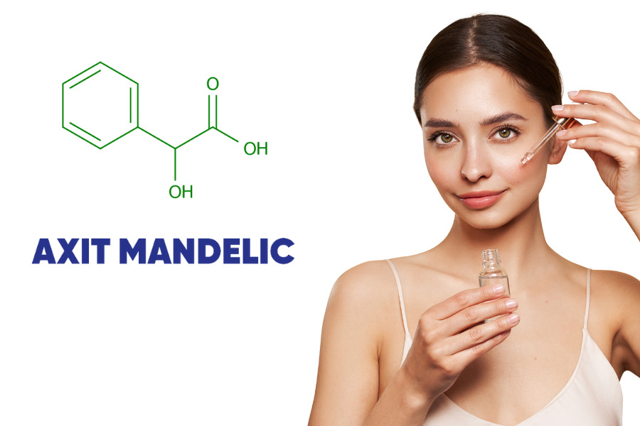 Dùng Mandelic Acid để làm mờ thâm do mụn
