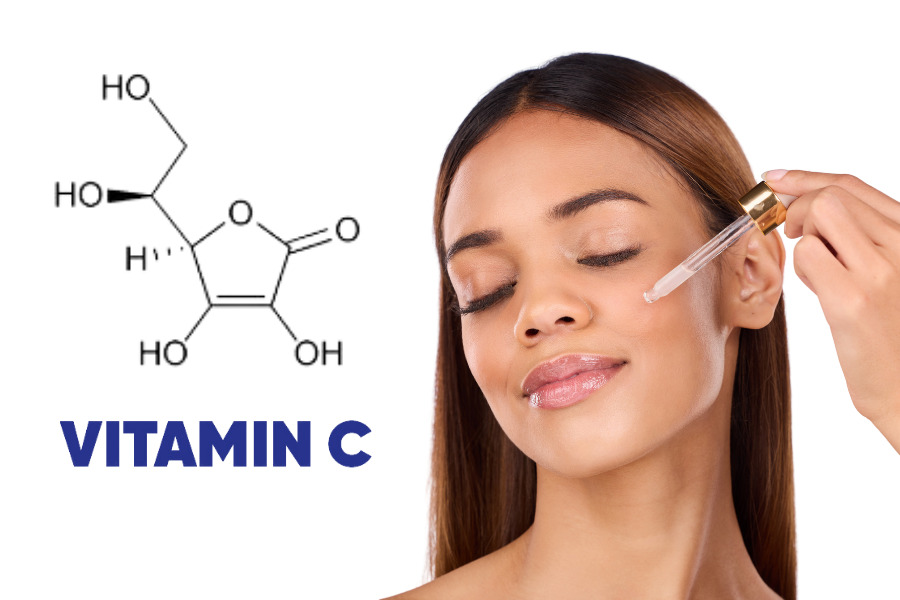 Bằng cách khuyến khích sản xuất collagen, vitamin C sẽ giúp làn da phục hồi nhanh sau mụn