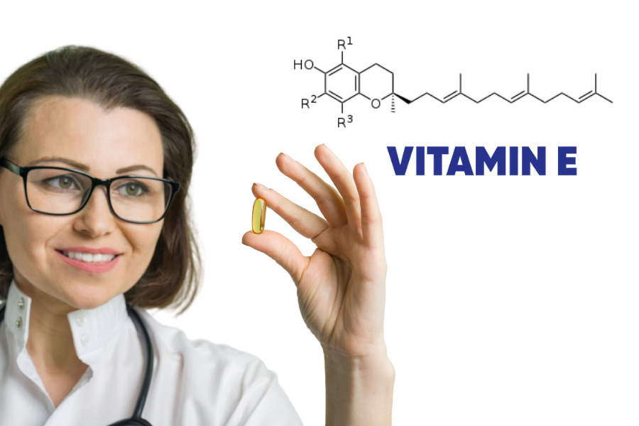 Vitamin E là một chất chống oxy hóa chống lại quá trình oxy hóa trên da, bảo vệ hệ thống miễn dịch của da