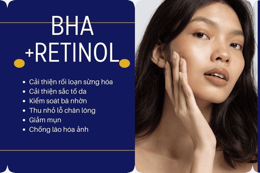 BHA và AHA giúp thúc đẩy quá trình tái tạo da và ngăn ngừa lão hóa sớm