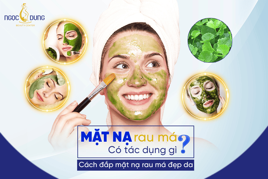 Hướng dẫn cách đắp mặt nạ rau má trị mụn và dưỡng da tại nhà hiệu quả
