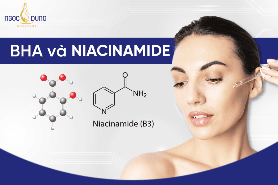 Hướng dẫn kết hợp BHA và Niacinamide chuẩn khoa học giúp da sáng mịn, căng bóng