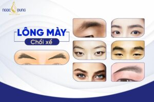 Tướng lông mày chổi xể được xem là dáng mày khá xấu, thường không được đánh giá cao