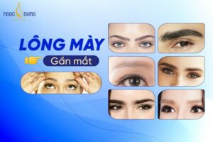 Lông mày gần mắt được xem là dáng lông mày kém thu hút và mang đến vận mệnh không tới