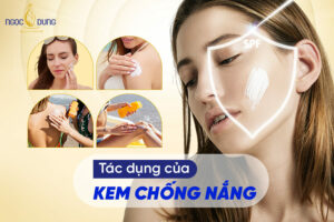 tác dụng của kem chống nắng