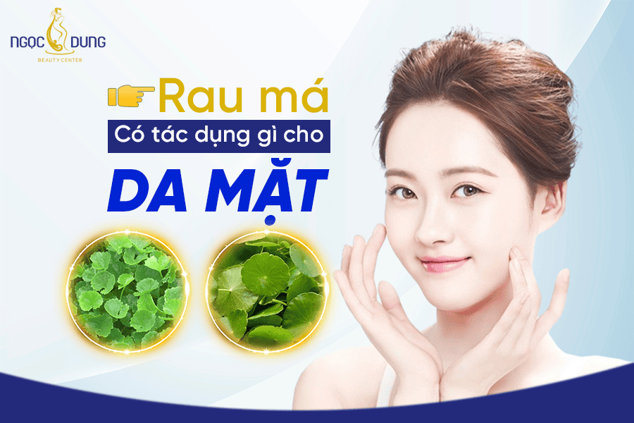Tác dụng của rau má với da mặt và cách làm đẹp ở nhà