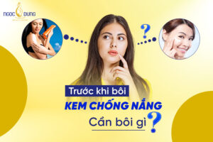 Trước khi bôi kem chống nắng cần bôi gì
