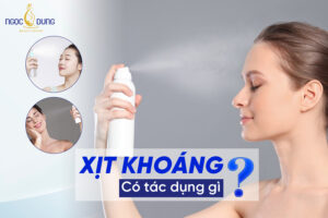 xịt khoáng có tác dụng gì