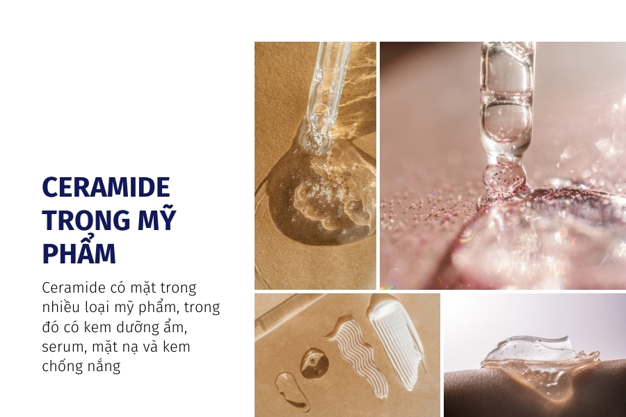 Có thể bổ sung Ceramide qua các loại mỹ phẩm