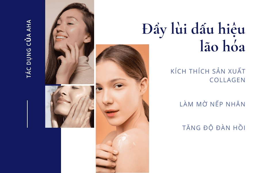 AHA là gì? Công dụng và cách sử dụng hiệu quả nhất cho da 6 AHA giúp kích thích sản sinh Collagen và đẩy lùi lão hóa da