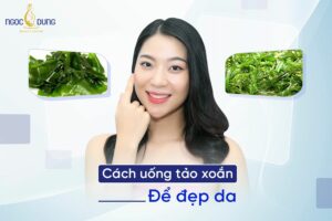 cách uống tảo xoắn để đẹp da