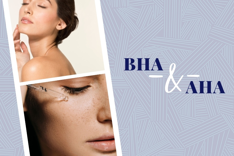 Cách dùng BHA kết hợp với AHA tránh da khô, bong tróc